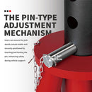 Heavy-Duty Medium Profile Pin Type Adjustable Jack Stand