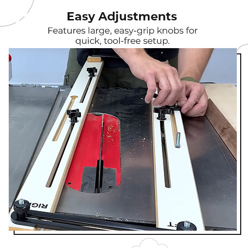 Cove Cutting Table Saw Jig