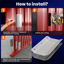 4-Pack Shipping Container Metal Air Vents