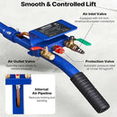 3T/6600 LBS Pneumatic Triple Bag Air Jack