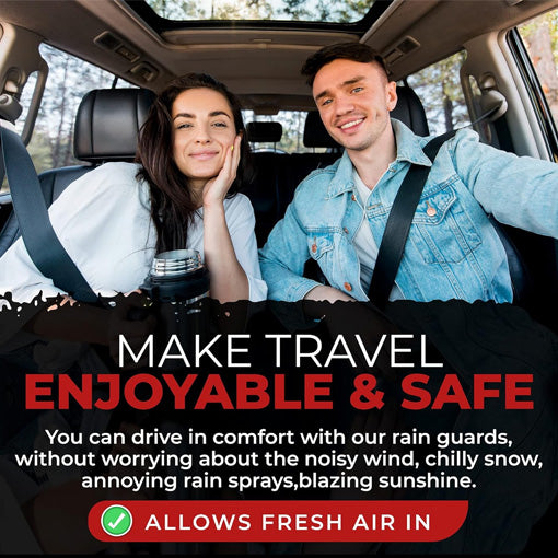 Universal Sunroof Wind Deflector