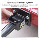 Lawn Mower Single-Wheel Sulky