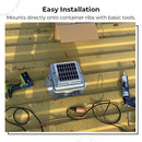 Solar-Powered Shipping Container Vent