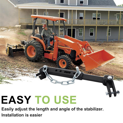Tractor 3-Point Hitch Telescopic Stabilizer