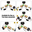 Universal Propane Tank Splitter with Gauge