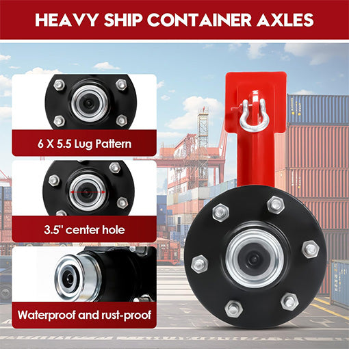 Container Rails Wheels Heavy-Duty Shipping Container Wheel Axles ~ 2simpleagency.com