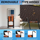 One-Step Collapsible 12.5FT Telescoping Ladder