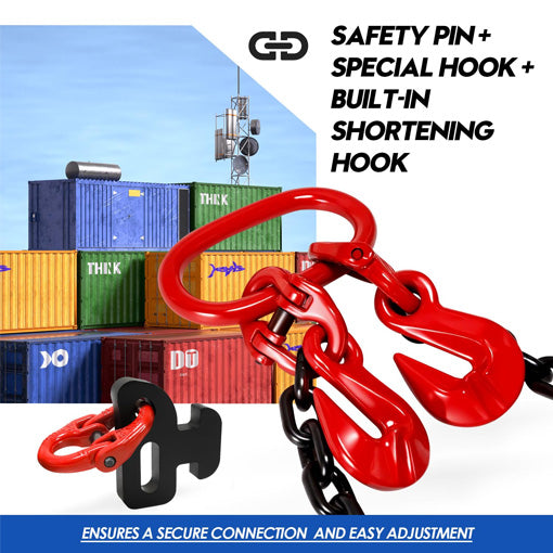 Shipping Container Loading Chain