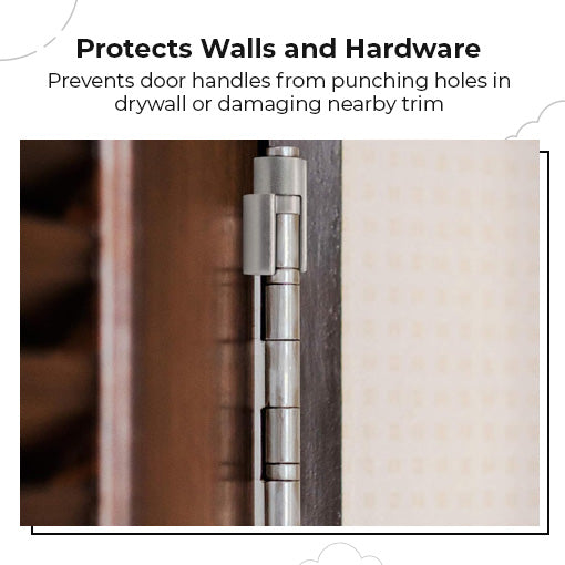 Bumperless Hinge Pin Stop
