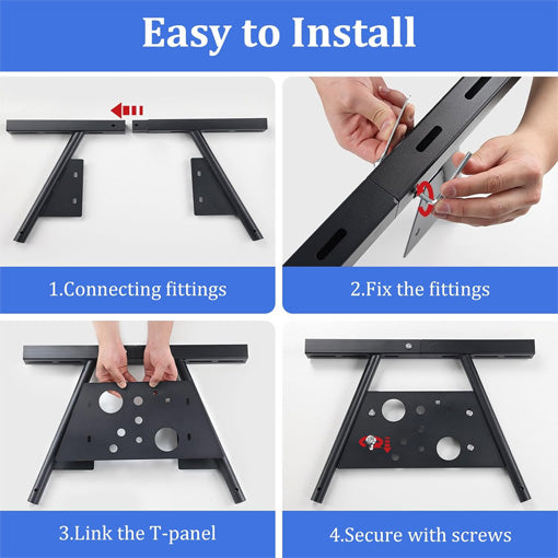 Extension Ladder Stabilizer with Tool Tray