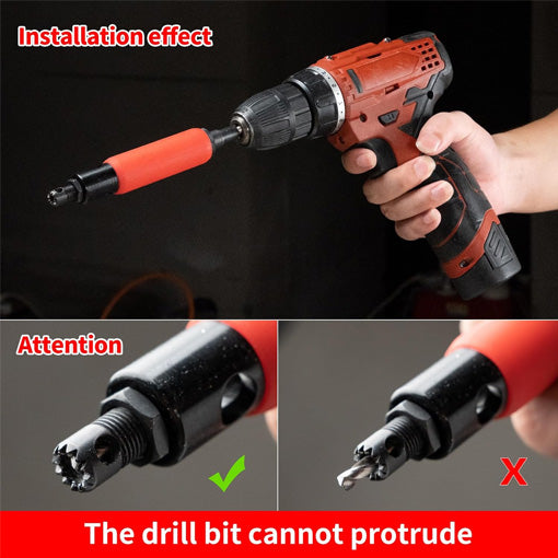 Rivet Removal Tool Drill Adapter