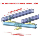 Electric Hoist 6 Wheel Trolley