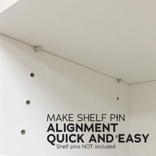 Dual Sided Shelf Pin Jig