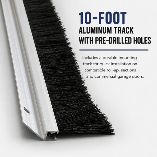 Roll Up Garage Door Top Brush Seal Kit
