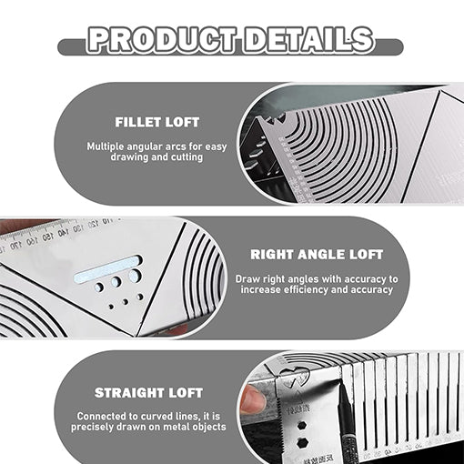 Metal Fabrication Angle & Arc Marking Tool