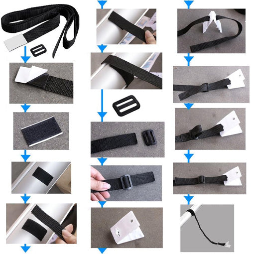 Inground Pool Cover Reel Set