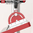 Multi-Angle Drill Press Protractor Square