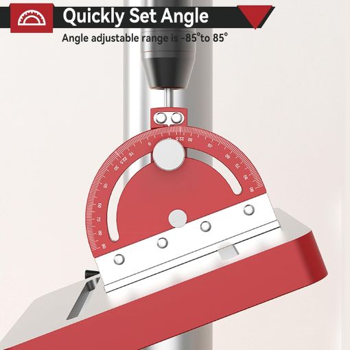Multi-Angle Drill Press Protractor Square
