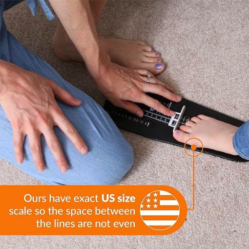 Portable US Standard Foot Measurement Device