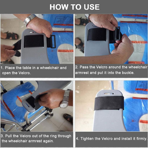 Removable Wheelchair Lap Tray
