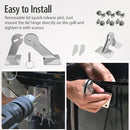 Stainless Lid Hinge Kit