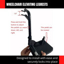 Wheelchair Elevating Legrests