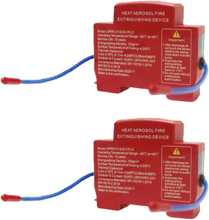 2-Pack Small Automatic Fire Extinguishing Device
