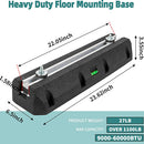 Heavy-Duty Condenser Rubber Floor Mount Base Kit