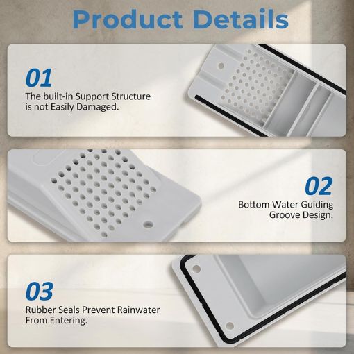 12-Pack Shipping Container Air Vent Kit