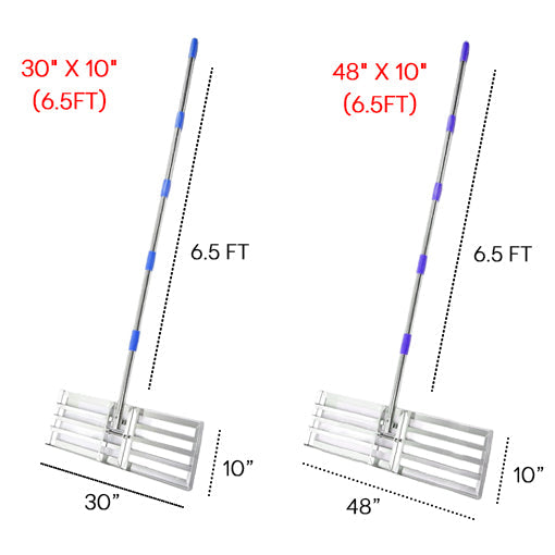 Adjustable Lawn Leveling Rake