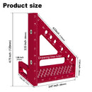Carpenter Square Hole Scribing Ruler