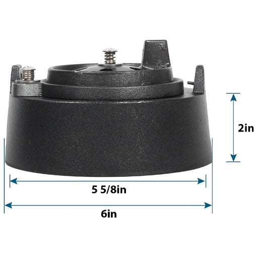 Cast Iron Damper Chimney Cap