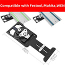 Compact Adjustable Angle Track Saw Square