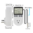 Digital Temperature Controller Thermostat Outlet Plug