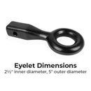 Receiver Mount Tow Eyelet