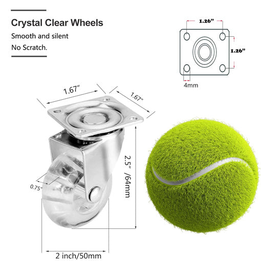 Furniture Swivel Caster Wheels