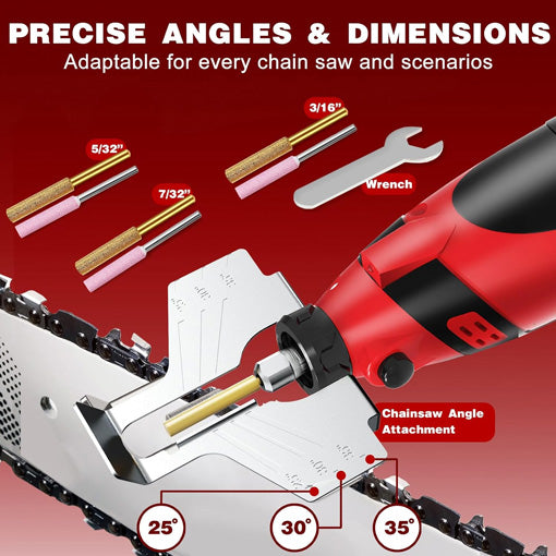 Cordless Chainsaw Chain Sharpener