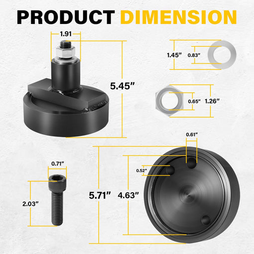 Rear Crankshaft Seal Installer For John Deere