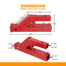 Clamp-On Trailer Hitch