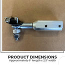 Motorcycle Swivel Heim Hitch Coupler