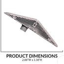 Wedge Downspout Gutter Guard