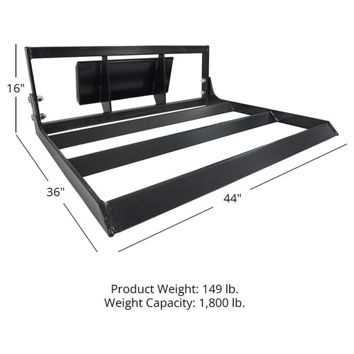 Mini Skid Steer Land Leveler & Grader Attachment
