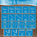 Heavy Duty Hitch Pin Clip Assortment Kit