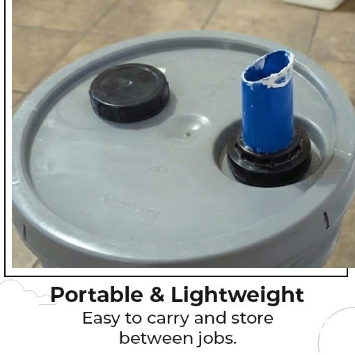 Mess-Free 5-Gallon Bucket Pour Spout