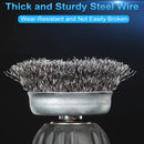 Wire Brush Drill Adapter Set