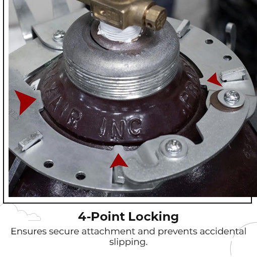 Universal Fit Gas Cylinder Accessory Hanger