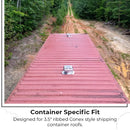 Solar-Powered Shipping Container Vent