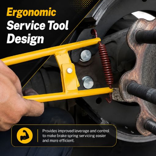 LT890 and LT895 Truck Brake Spring Removal Tool