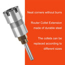 Router Bit Extension Collets Converter Adapter