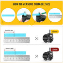 Smooth Quiet Rolling Office Chair Dual Caster Wheels